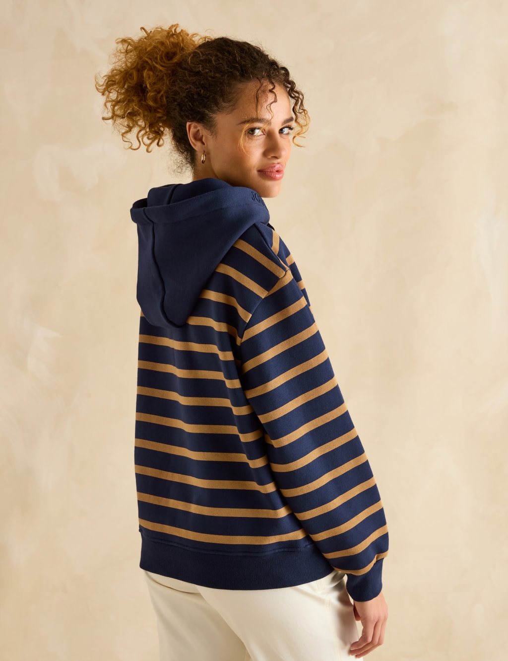 Cotton Rich Striped Hoodie 4 of 6