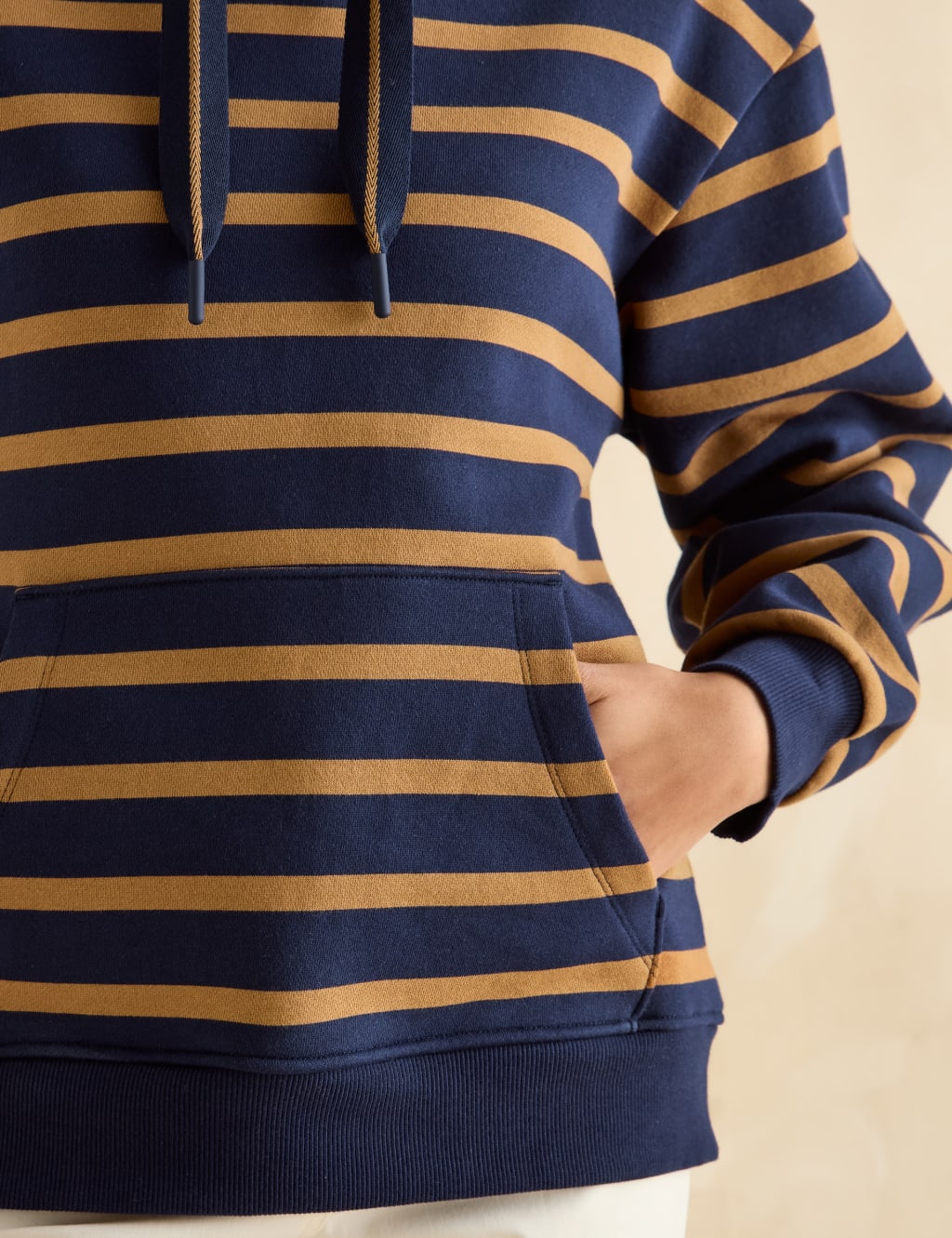 Cotton Rich Striped Hoodie 6 of 6