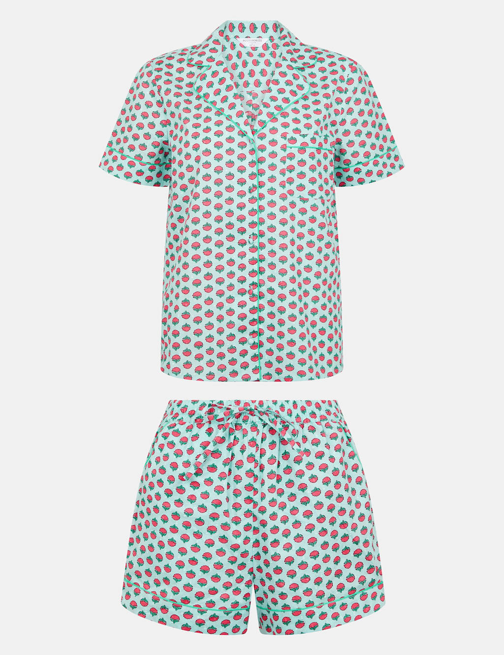 Pure Cotton Fan Print Shortie Set 2 of 4