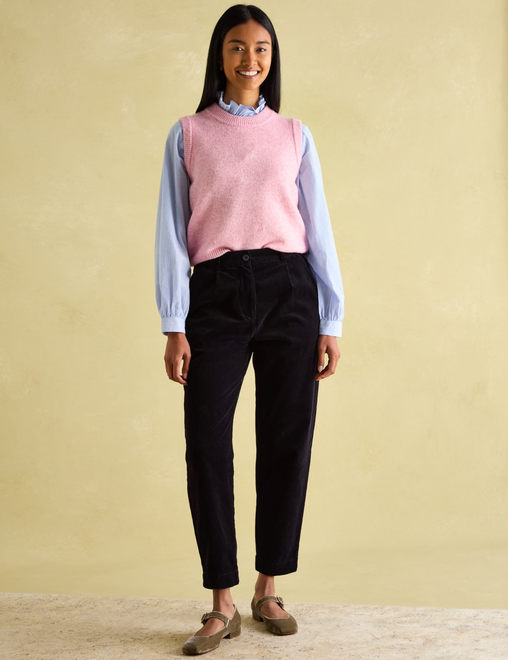 Textured Knitted Vest 3 of 7