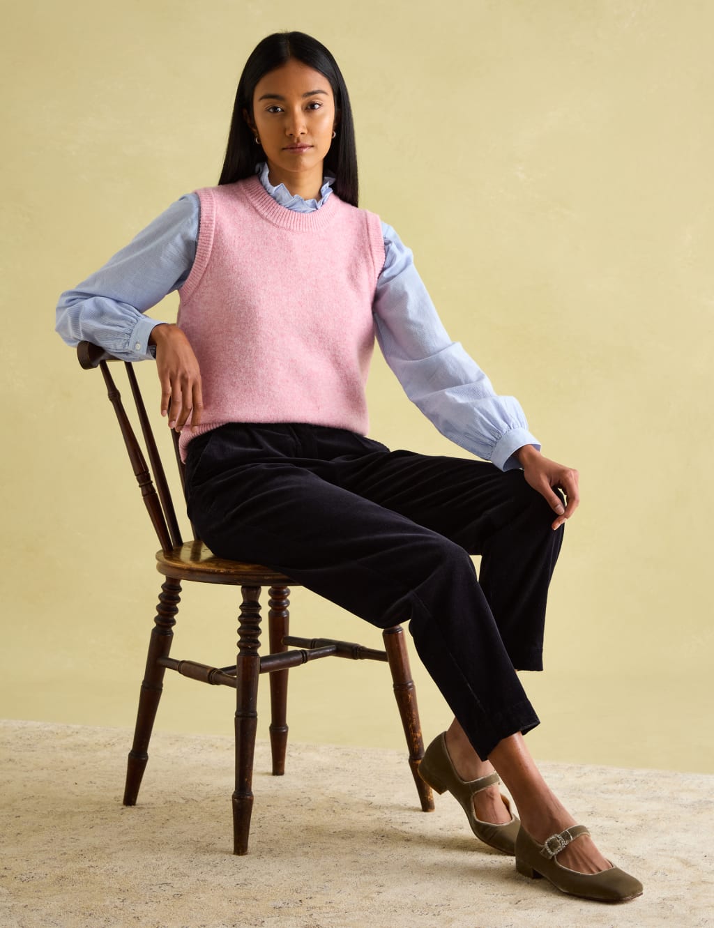 Textured Knitted Vest 4 of 7