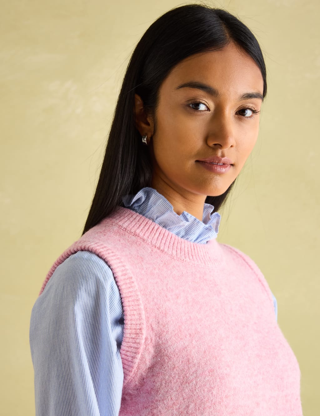 Textured Knitted Vest 6 of 7