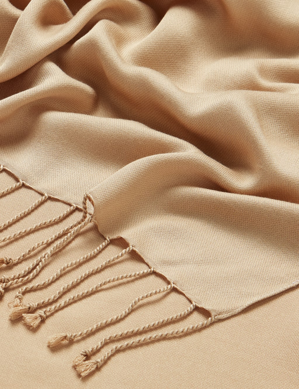 Pure Modal Tassel Scarf 3 of 5