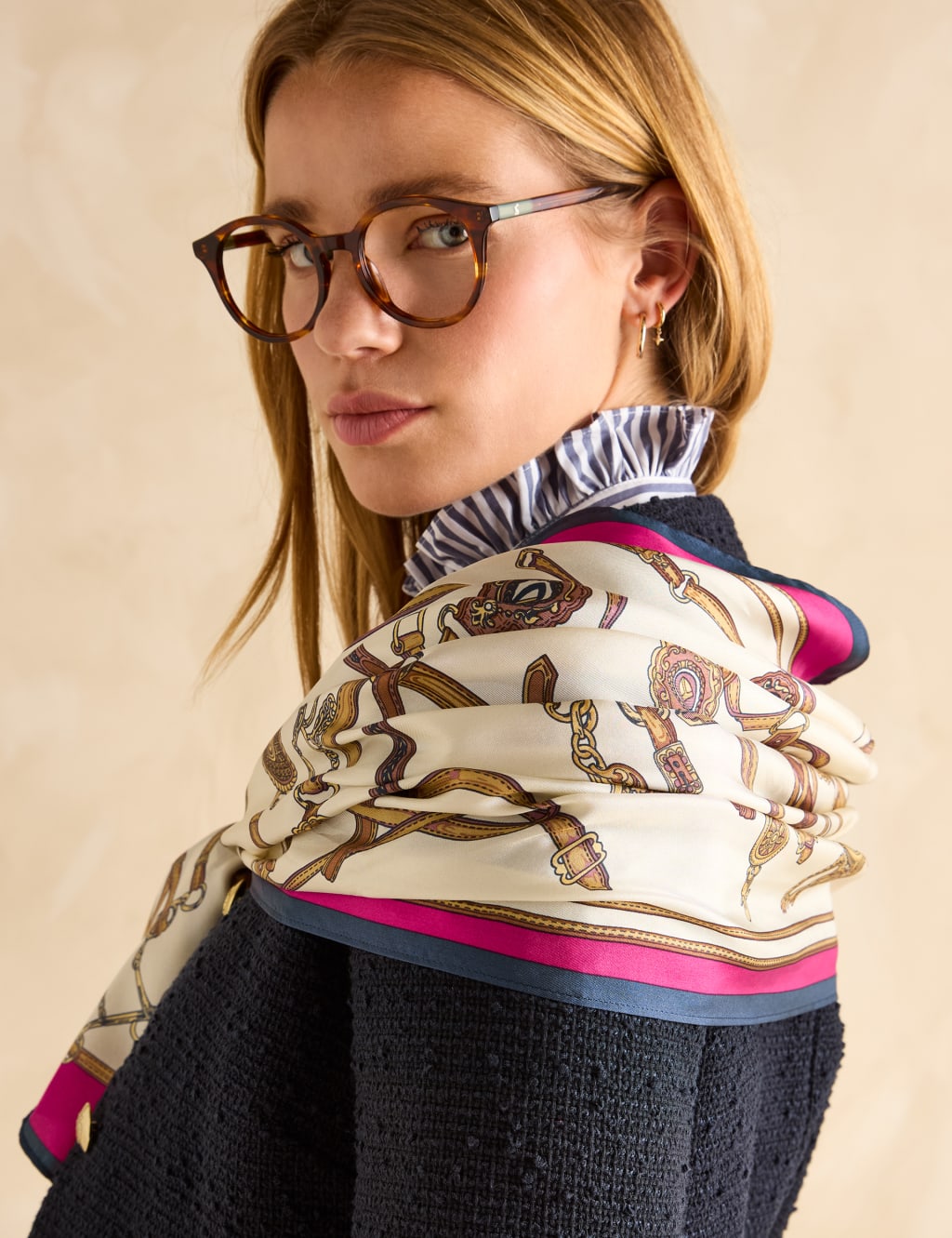 Pure Silk Printed Scarf 3 of 6