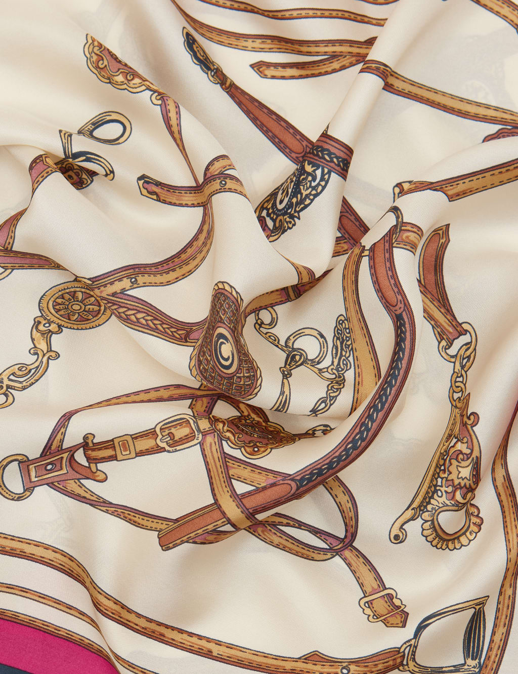 Pure Silk Printed Scarf 6 of 6