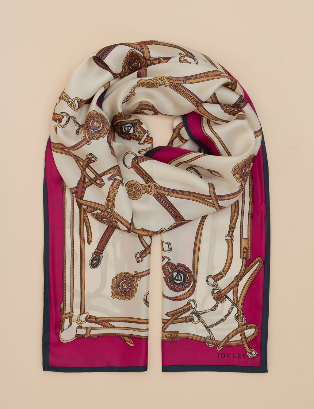 Pure Silk Printed Scarf 2 of 6
