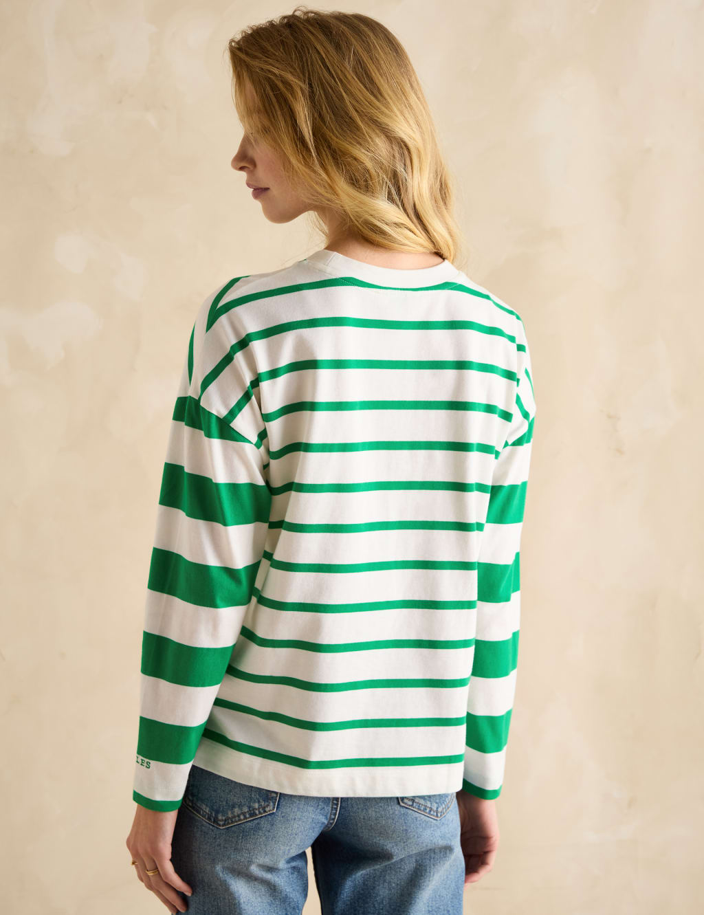 Pure Cotton Striped Crew Neck Top 6 of 8
