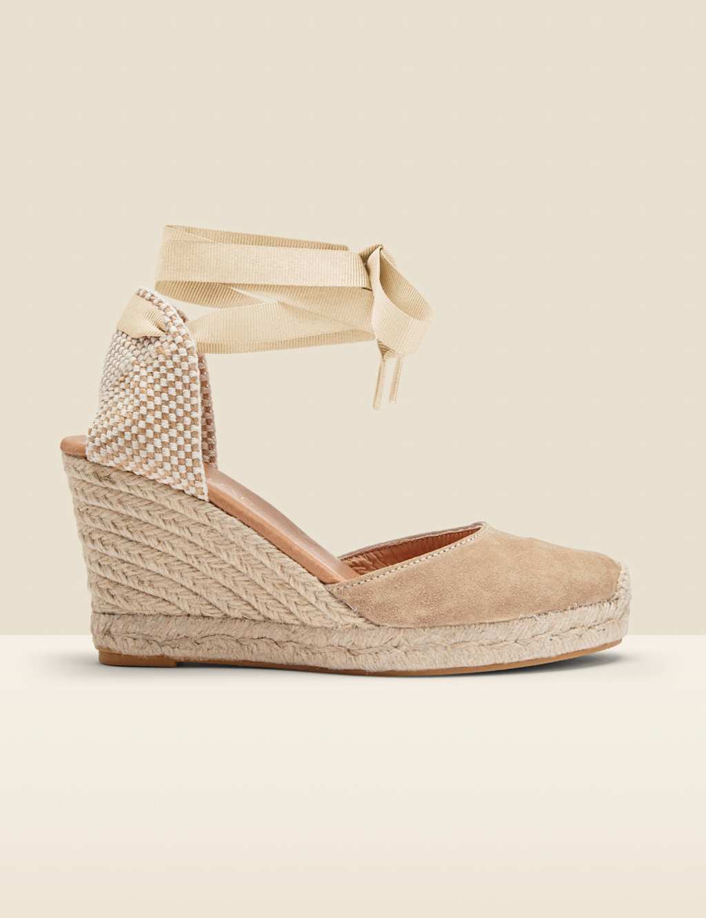 Suede Wedge Espadrilles 3 of 5