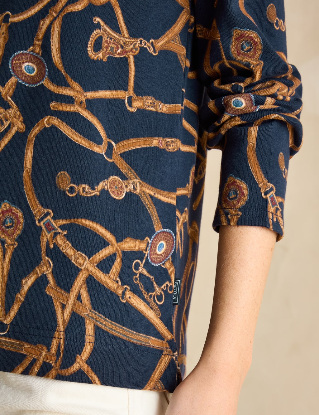 Printed Slash Neck Top 6 of 6