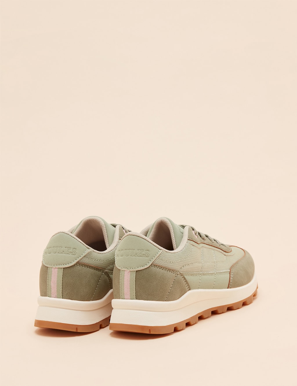 Parkfield Lace Up Colour Block Trainers 3 of 5