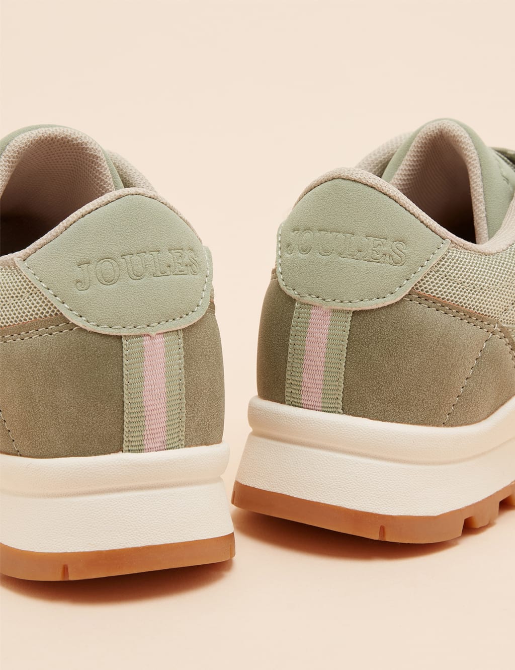 Parkfield Lace Up Colour Block Trainers 5 of 5