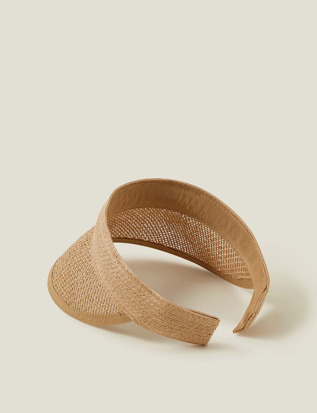 Straw Weave Visor 2 of 3