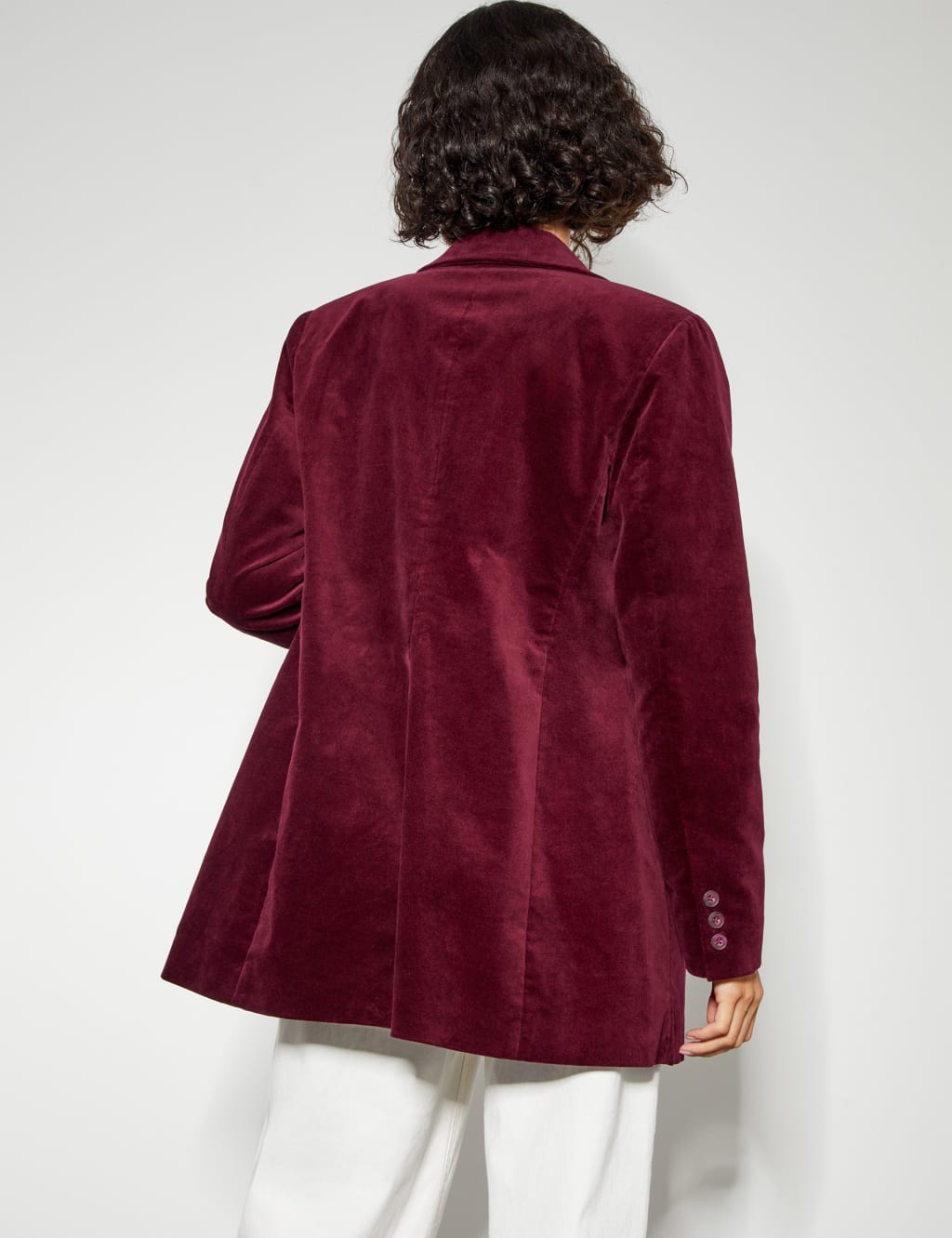 Monsoon velvet blazer clearance