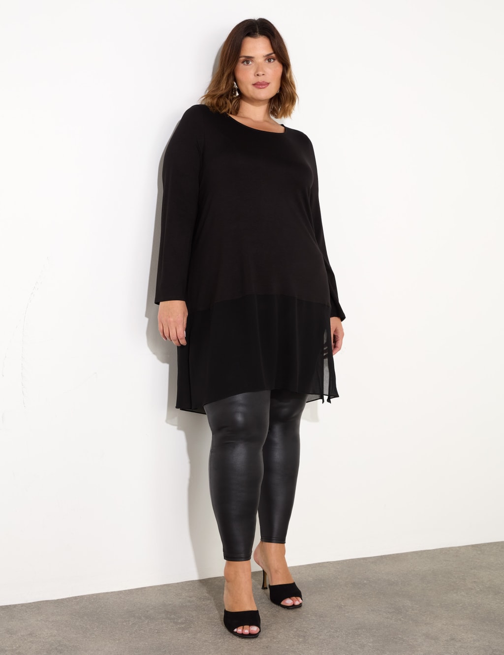 Jersey Round Neck Tunic 3 of 4