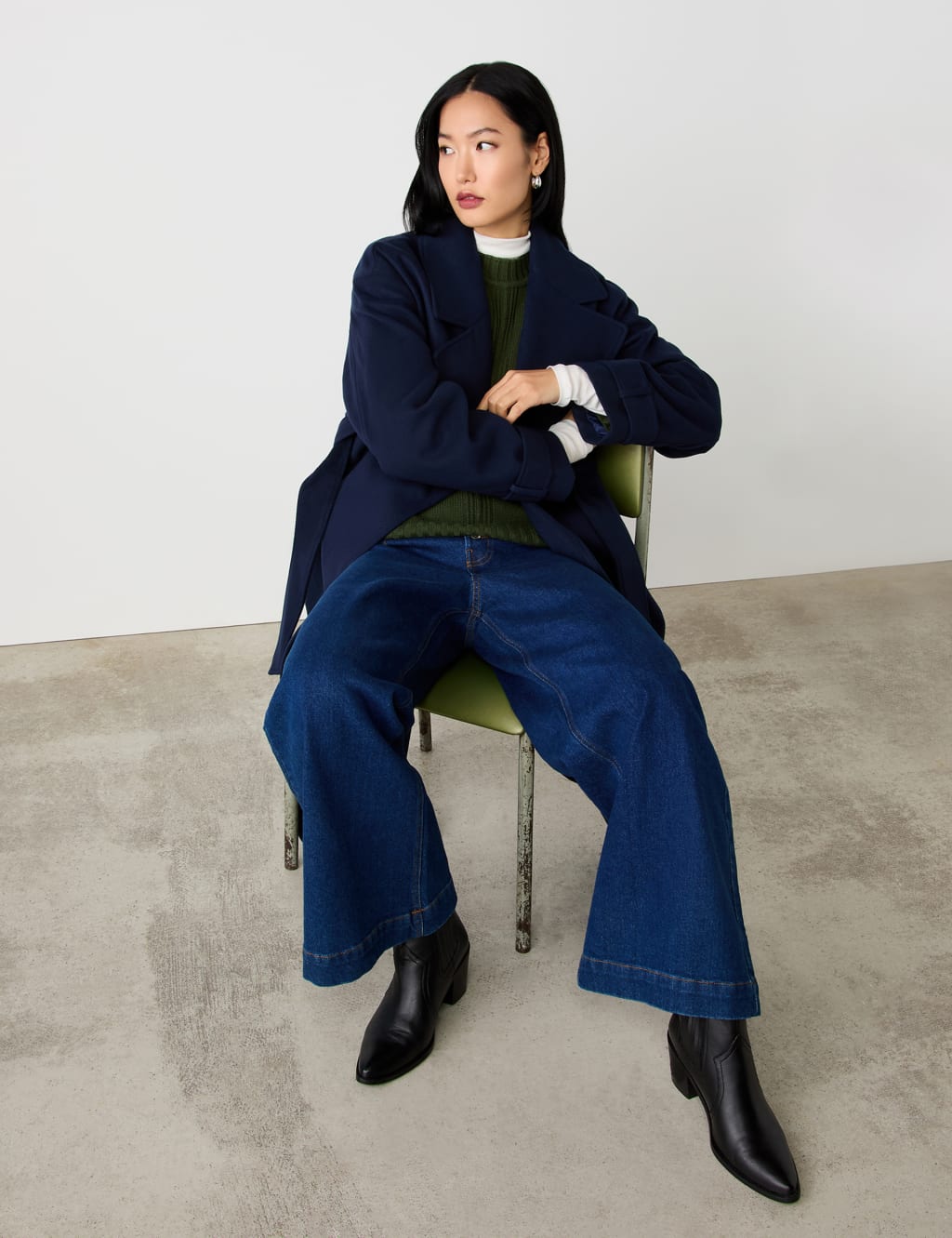 M&s blue boots cheap