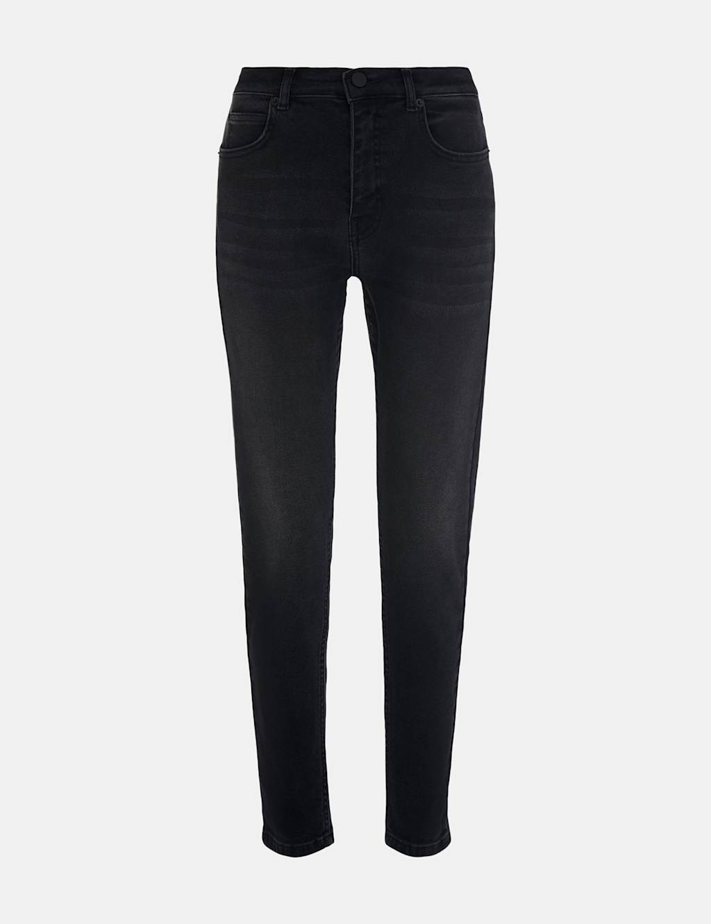 High Waisted Skinny Ankle Grazer Jeans 2 of 4