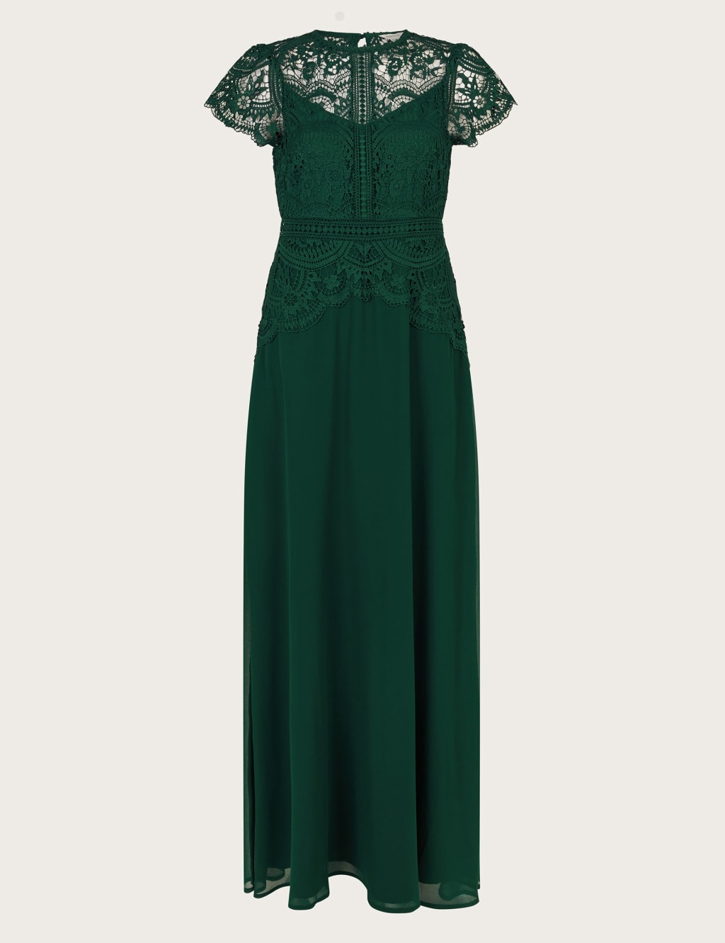 Lace Round Neck Maxi Dress 2 of 5