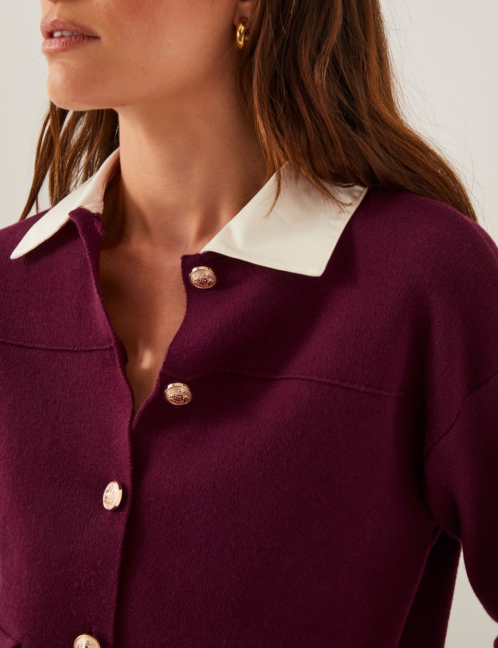 Knitted Single Breasted Blazer 2 of 4