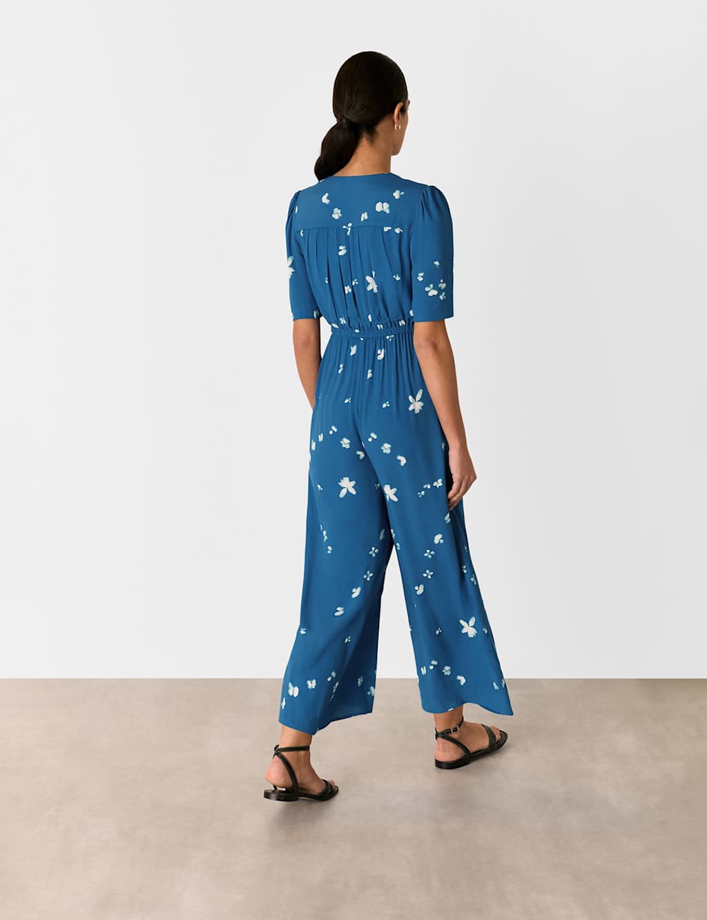 Floral Tie Detail Jumpsuit 3 of 4