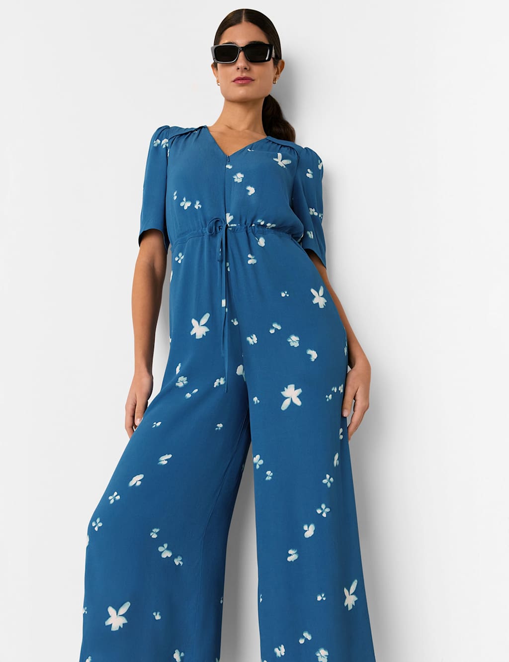 Floral Tie Detail Jumpsuit 4 of 4