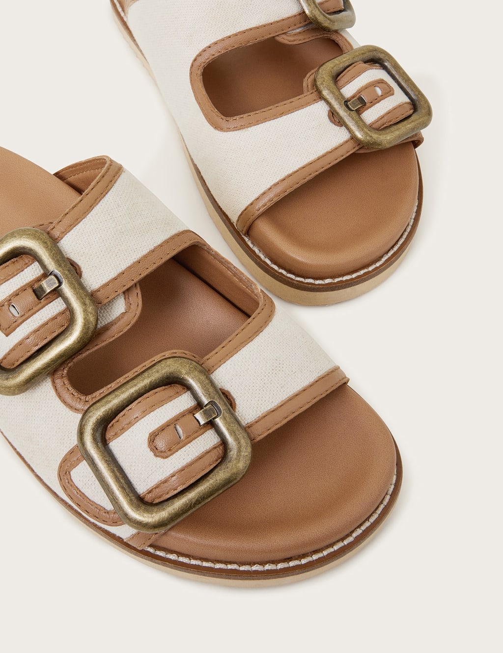 Strappy Footbed Sandals 2 of 3