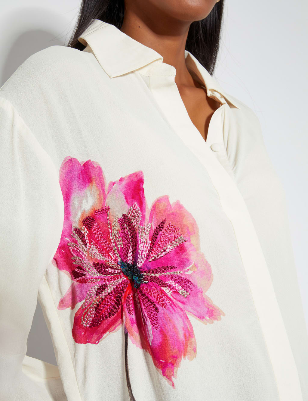 Floral Collared Shirt 3 of 6