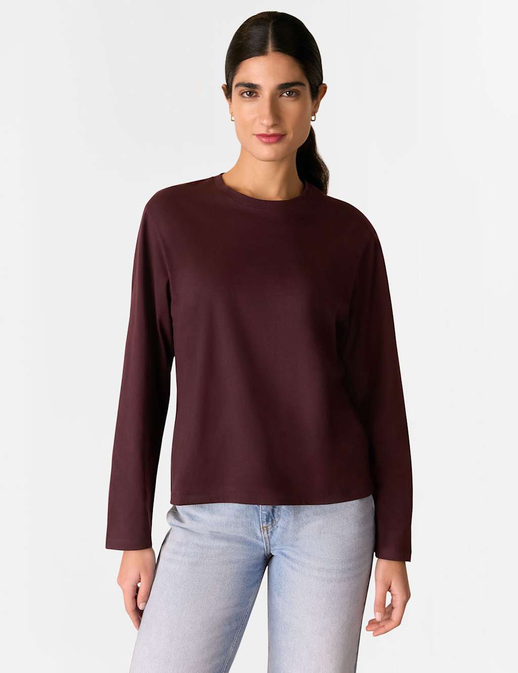 Pure Cotton Relaxed Top 3 of 4