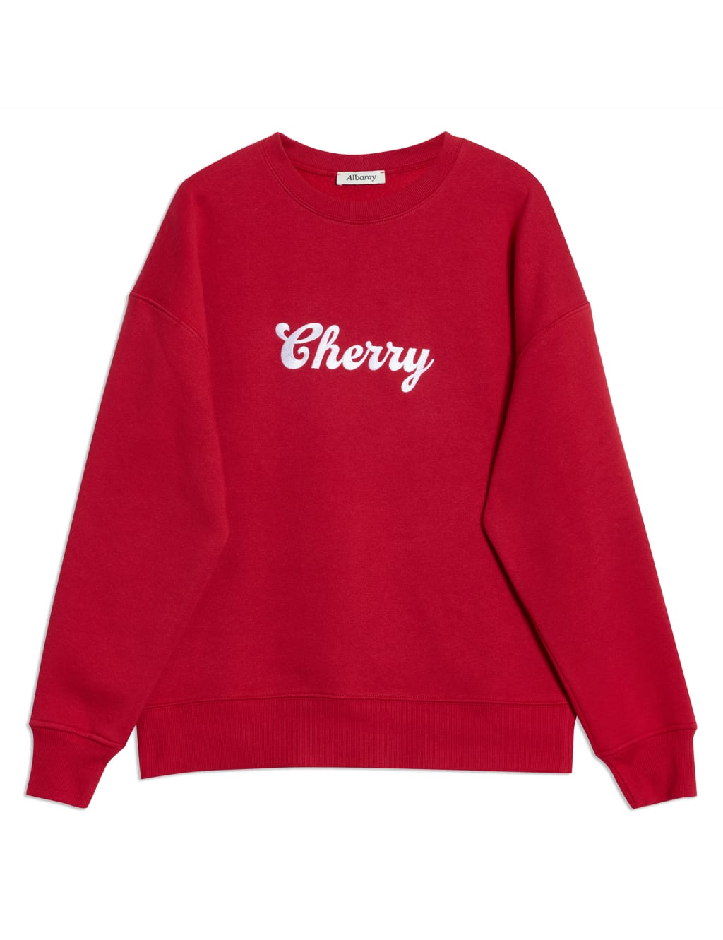 Cotton Rich Cherry Slogan Sweatshirt 2 of 5