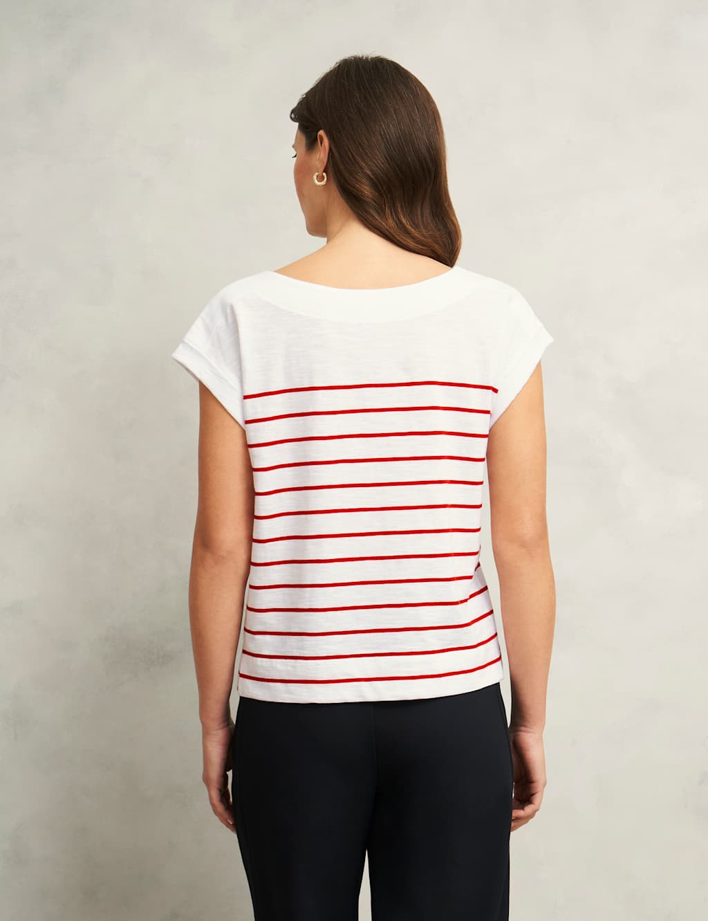 Pure Cotton Striped T-Shirt 5 of 6