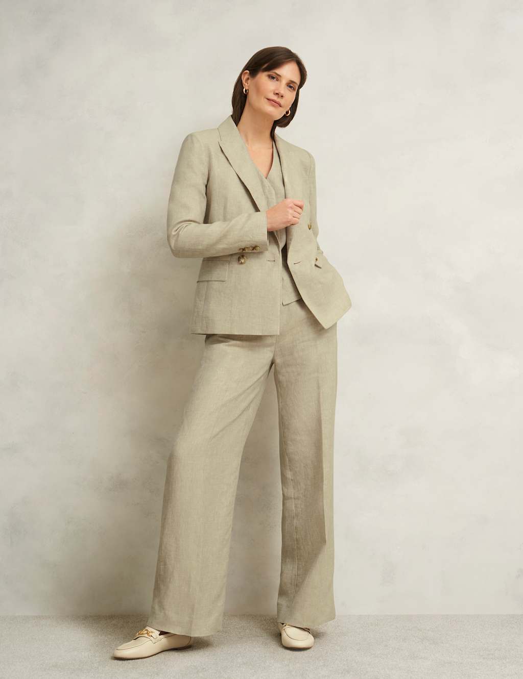Pure Linen Single Breasted Blazer 3 of 7
