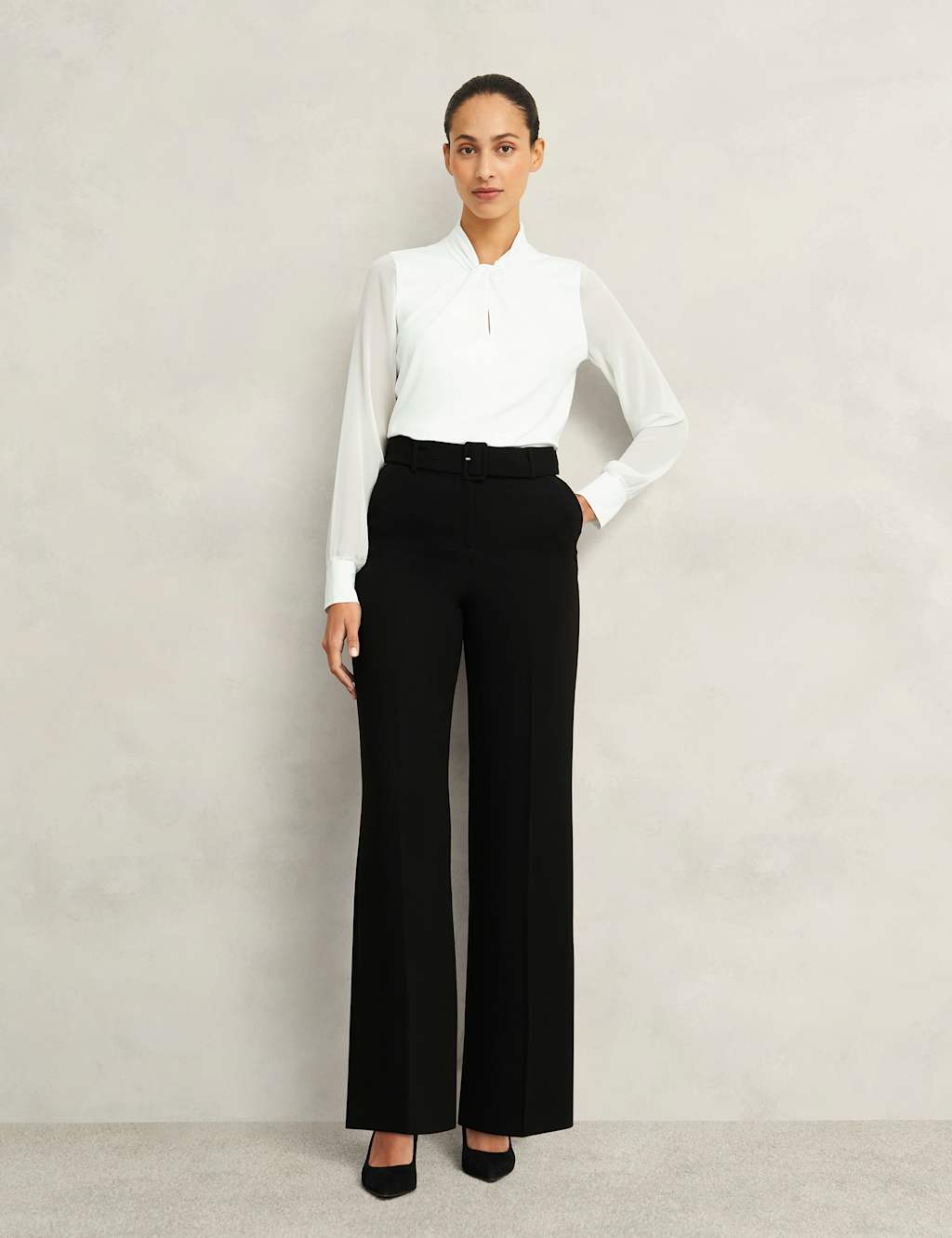Knotted Relaxed Blouse 3 of 6