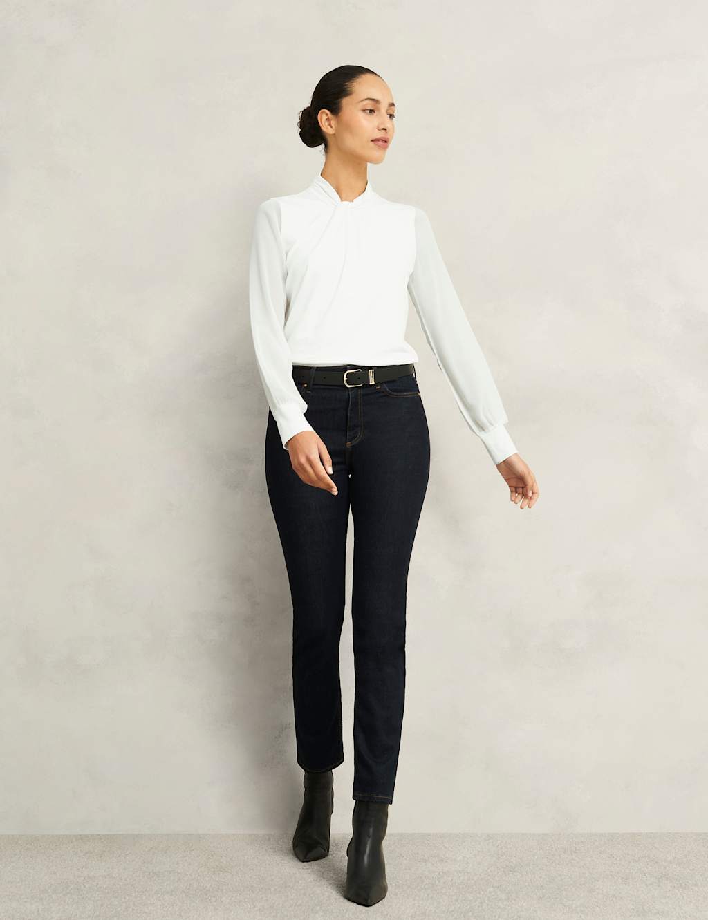 Knotted Relaxed Blouse 4 of 6