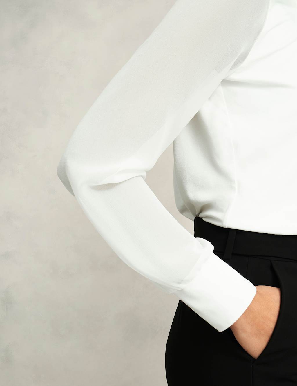 Knotted Relaxed Blouse 6 of 6