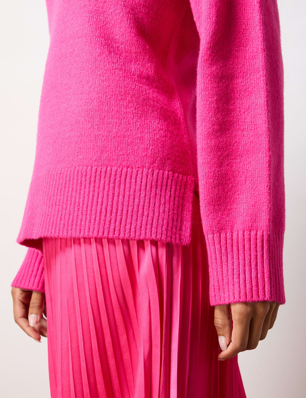 Textured Relaxed Jumper with Wool 4 of 4