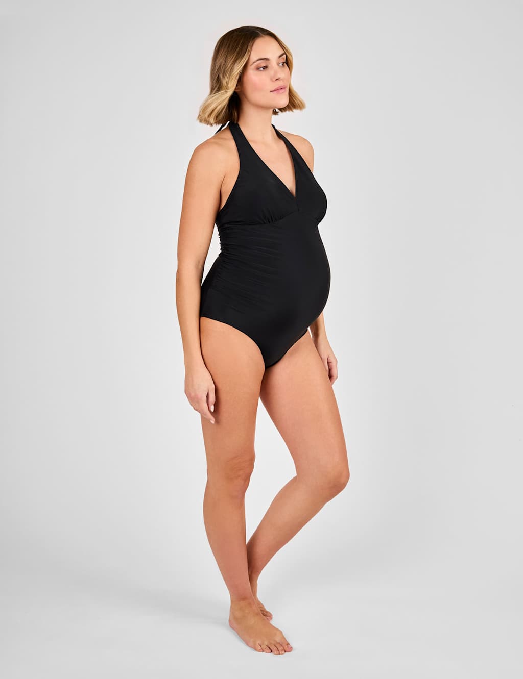 Maternity Halterneck Swimsuit 3 of 5