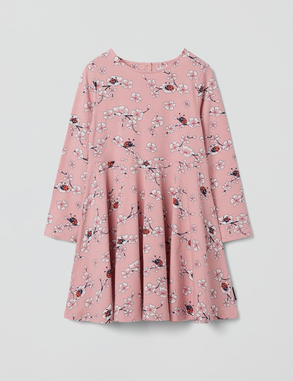 Cotton Rich Floral Dress (1-10 Yrs) 1 of 5