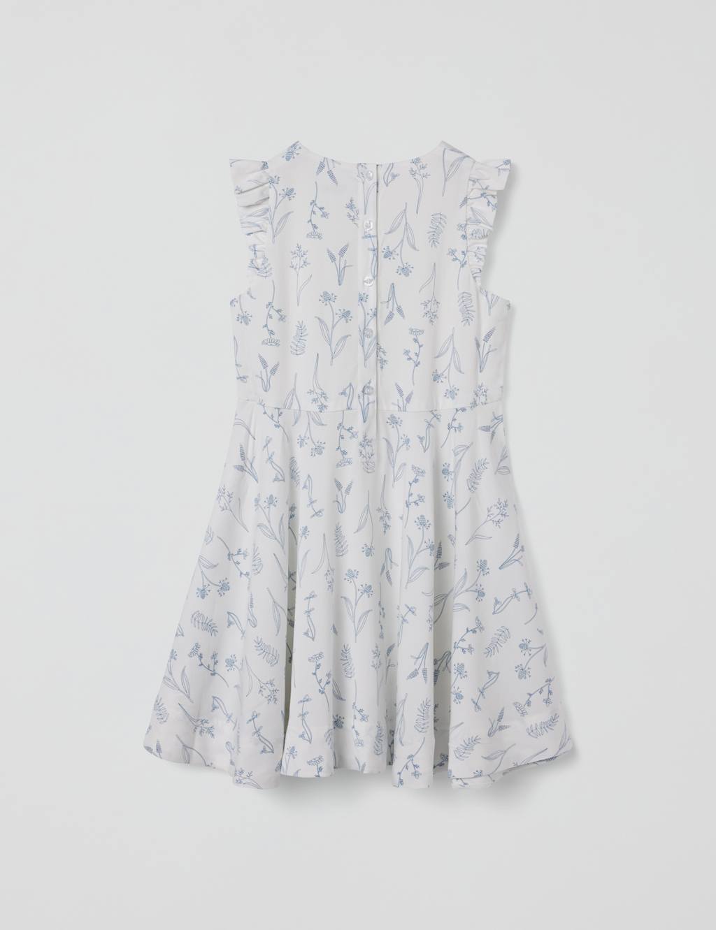 Pure Cotton Floral Flared Dress (1-10 Yrs) 3 of 4