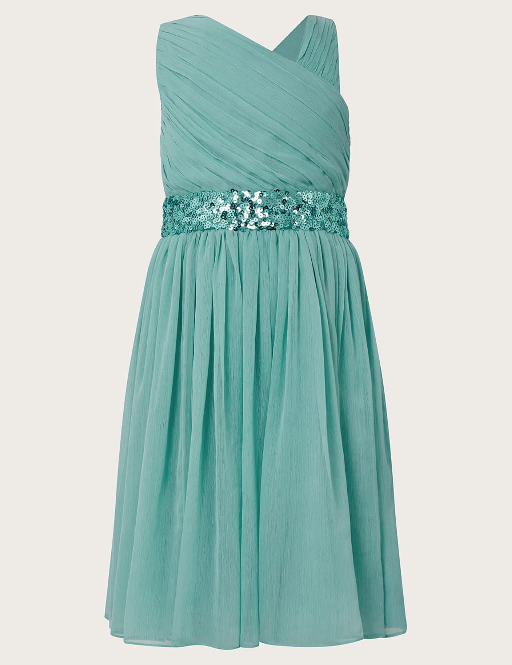 Sequin Chiffon Occasion Dress (3-13 Yrs) 1 of 3