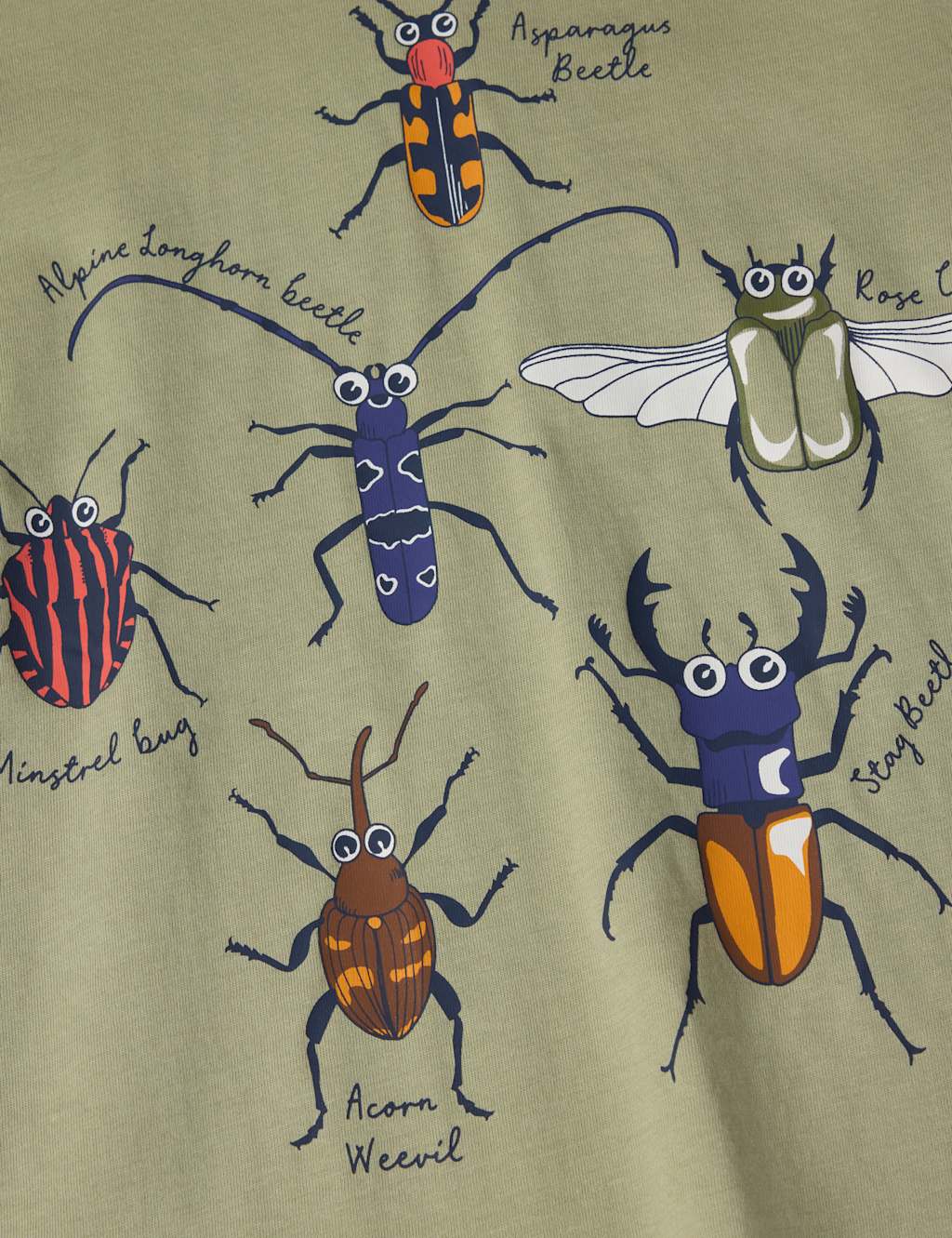 Pure Cotton Bug Print T-Shirt (1-10 Yrs) 4 of 4