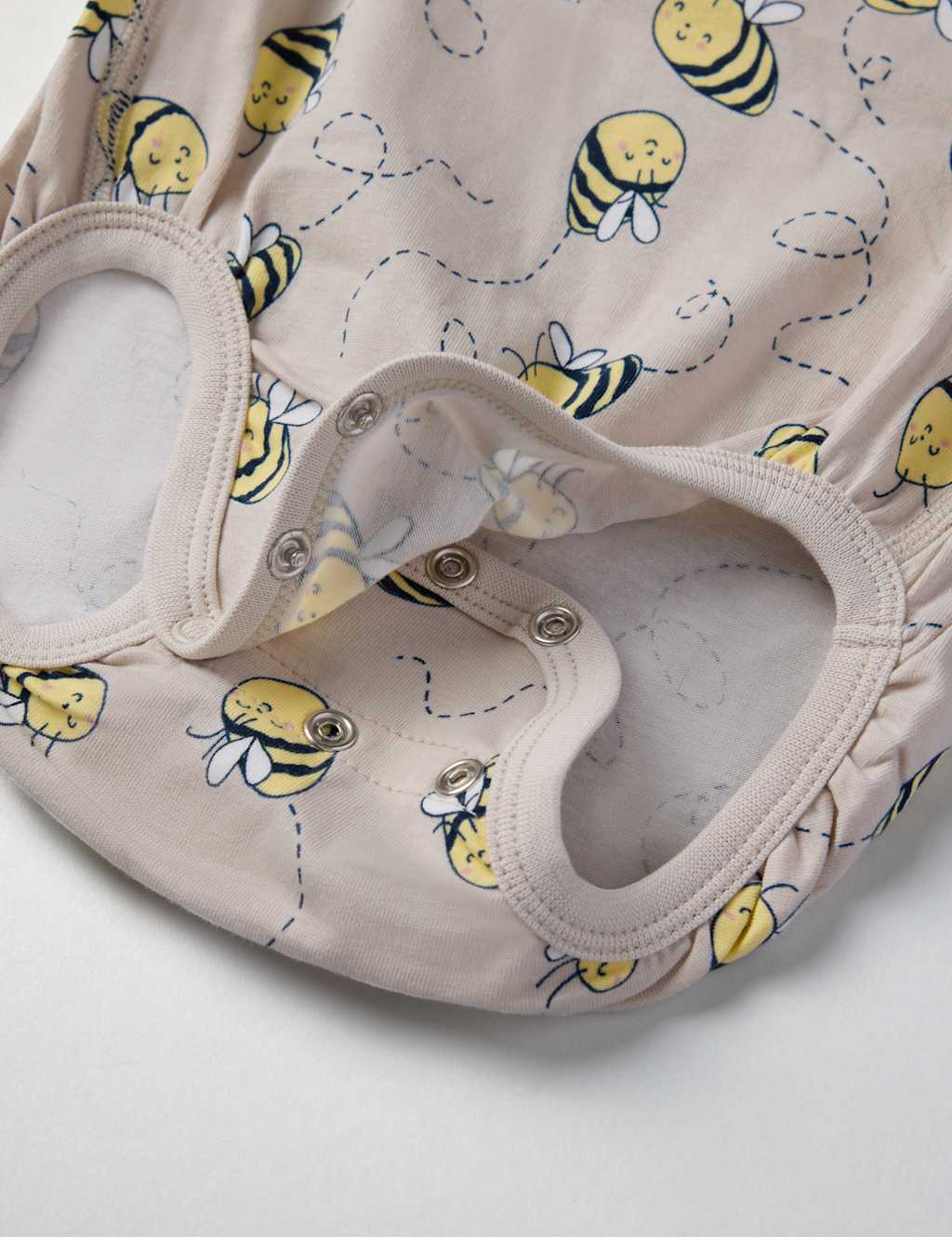 Cotton Rich Bee Grow with Me Bodysuit (6-12 Mths) 4 of 4