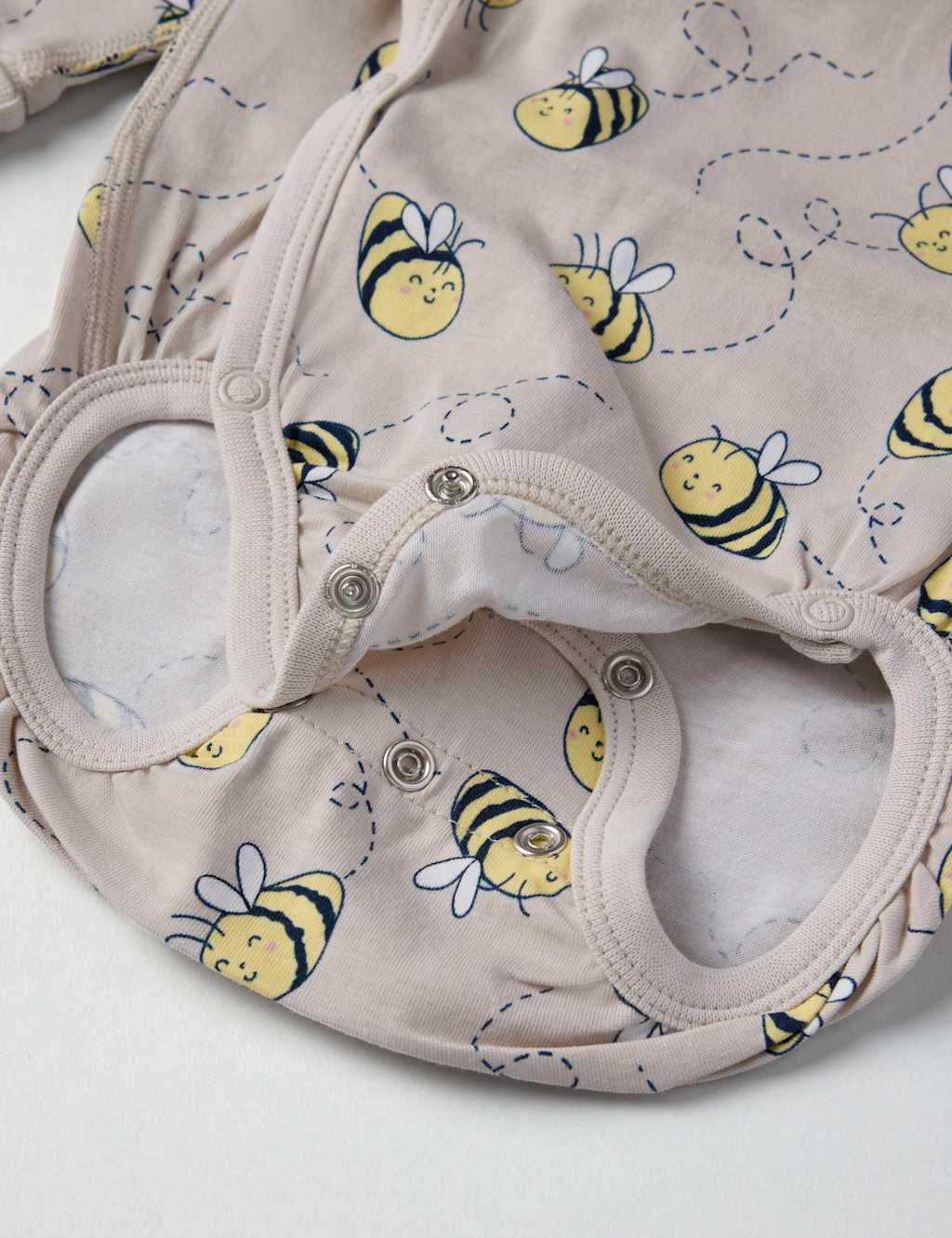 Cotton Rich Bee Bodysuit (1-6 Mths) 4 of 4