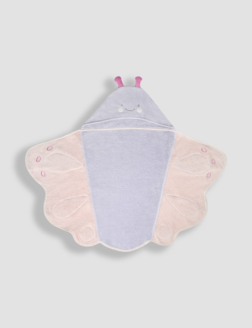 Pure Cotton Butterfly Hooded Towel 6 of 8