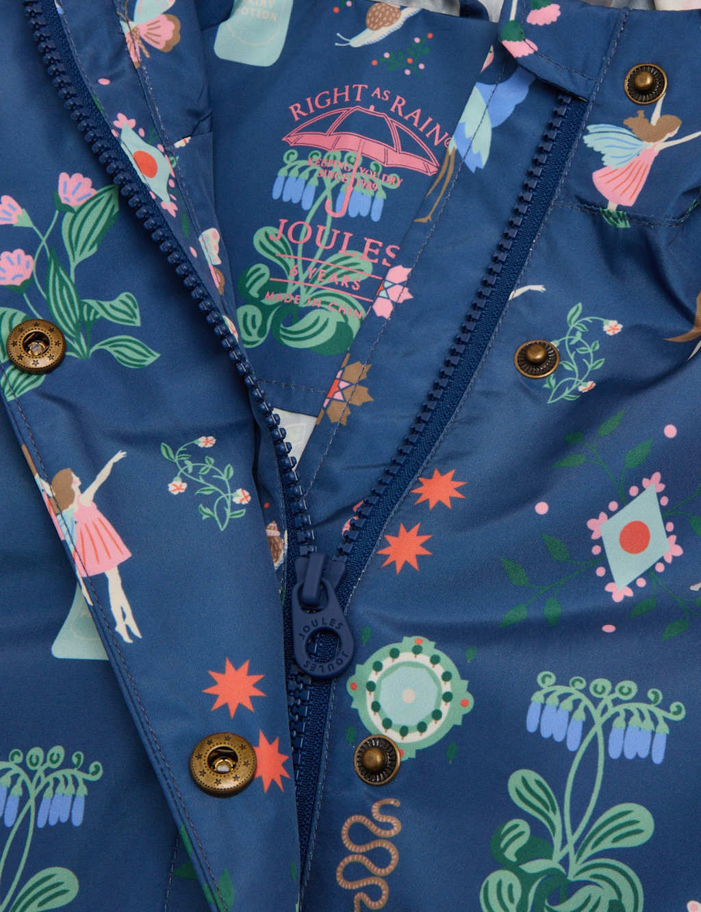 Printed Hooded Packable Raincoat (3-11 Yrs) 4 of 5