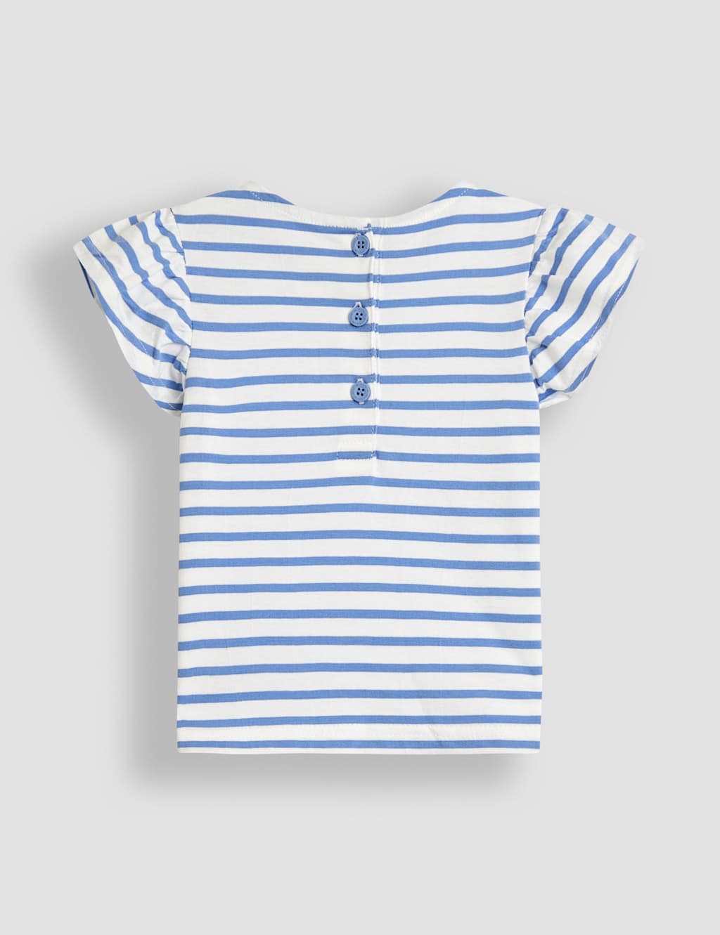 Pure Cotton Striped & Cherry T-Shirt (1-5 Yrs) 3 of 3