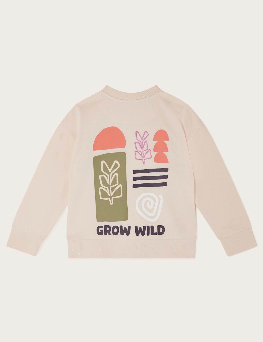 Pure Cotton Grow Wild Graphic Sweatshirt (2-13 Yrs) 2 of 3