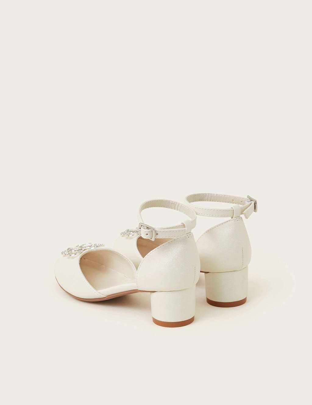 Kids' Gemstone Butterfly Heeled Sandals (4 Small - 3 Large) 2 of 3