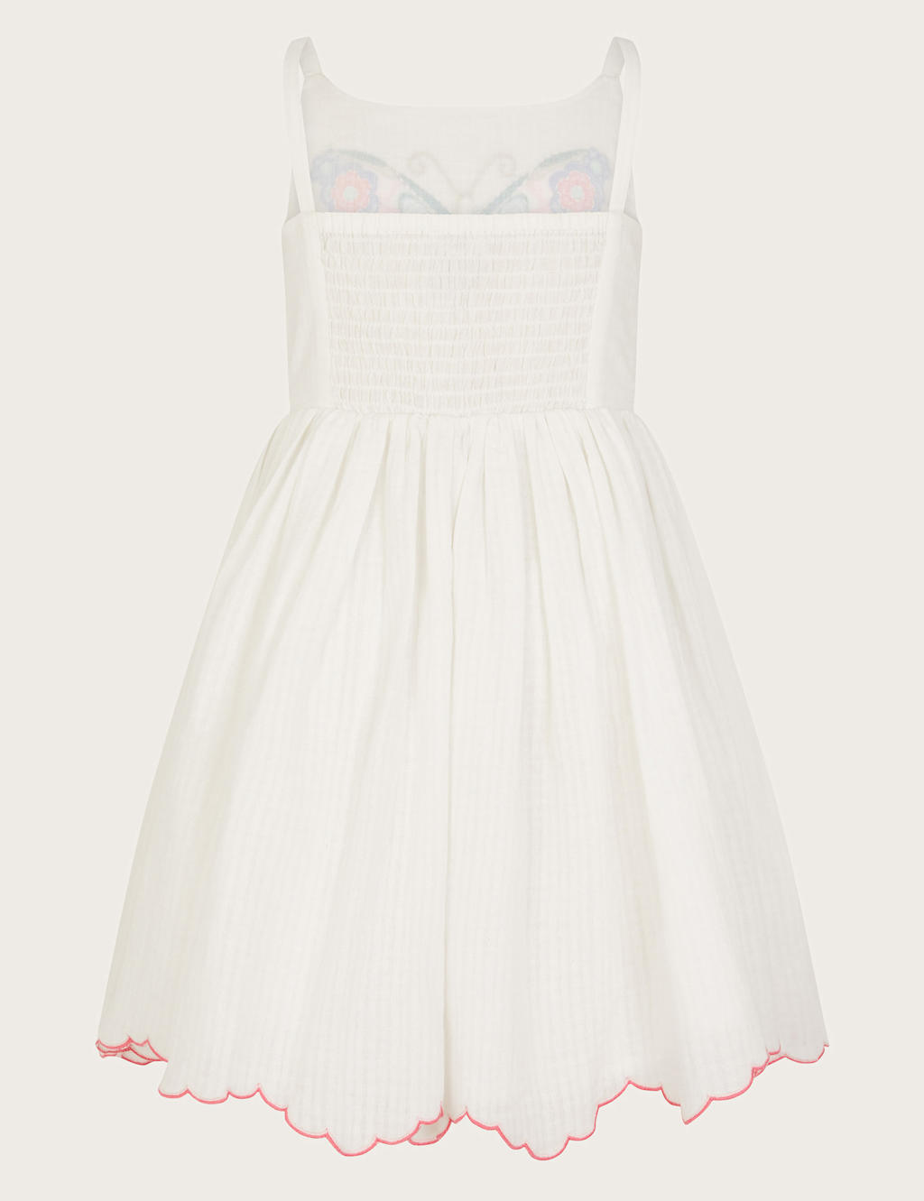 Pure Cotton Butterfly Dress (2-13 Yrs) 3 of 3