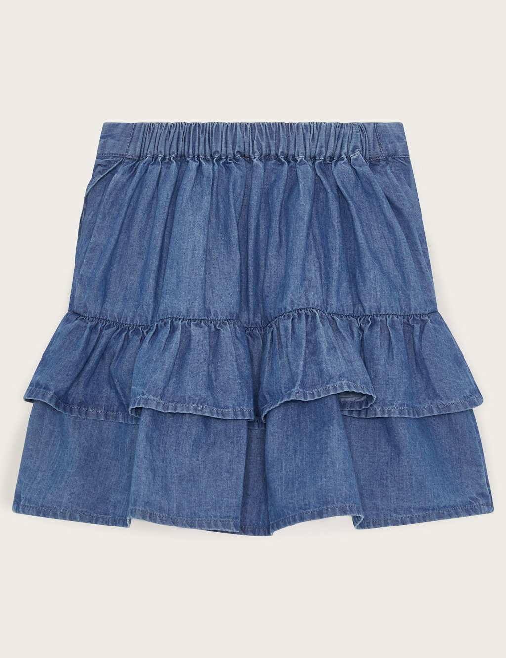 Denim Embroidered Skirt (3-13 Yrs) 3 of 3