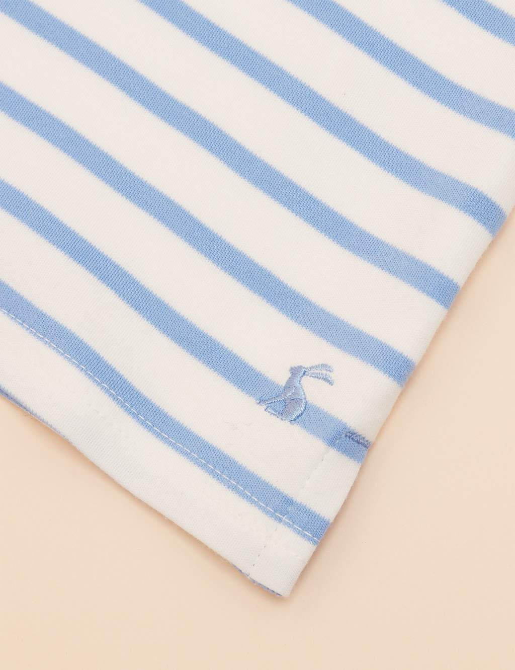 Pure Cotton Striped Button Detail Top 4 of 4