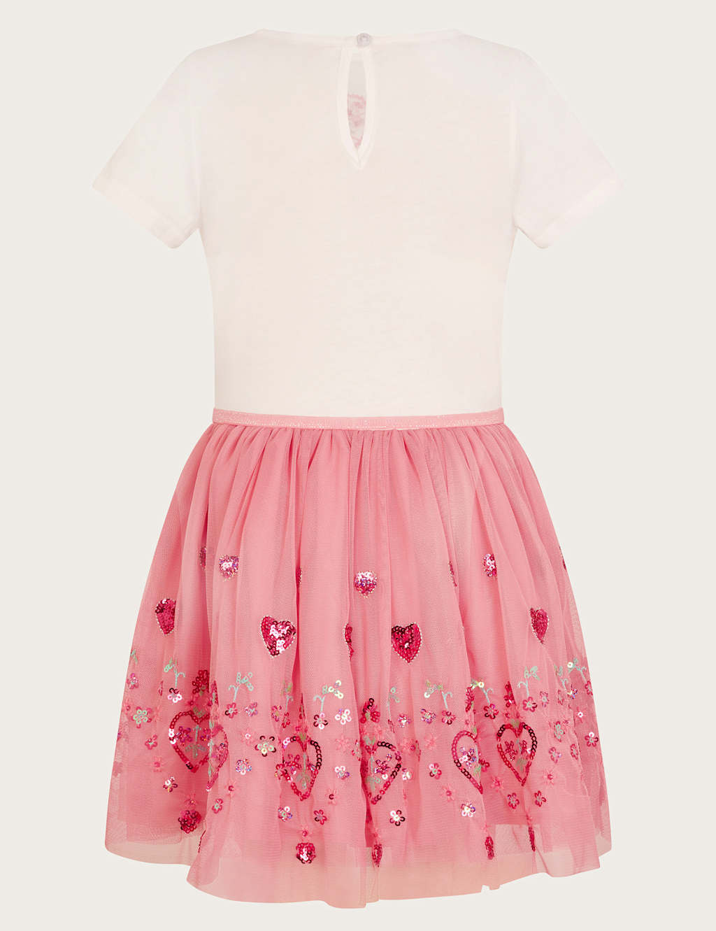Tulle Embroidered Heart Dress (3-13 Yrs) 4 of 4